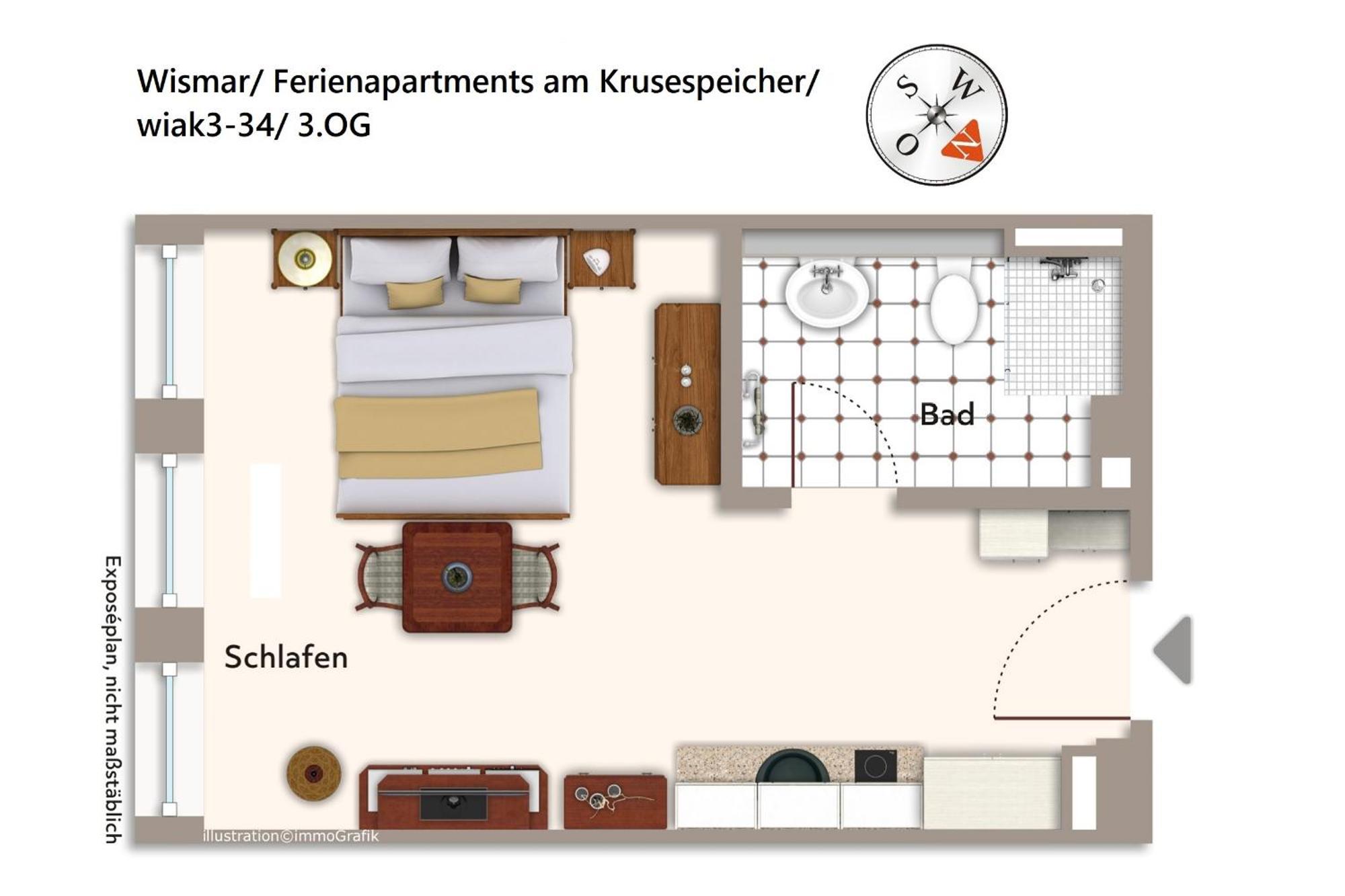 Ferienapartments Am Krusespeicher Ferienapartments Am Krusespeicher 3-34 Wismar Luaran gambar